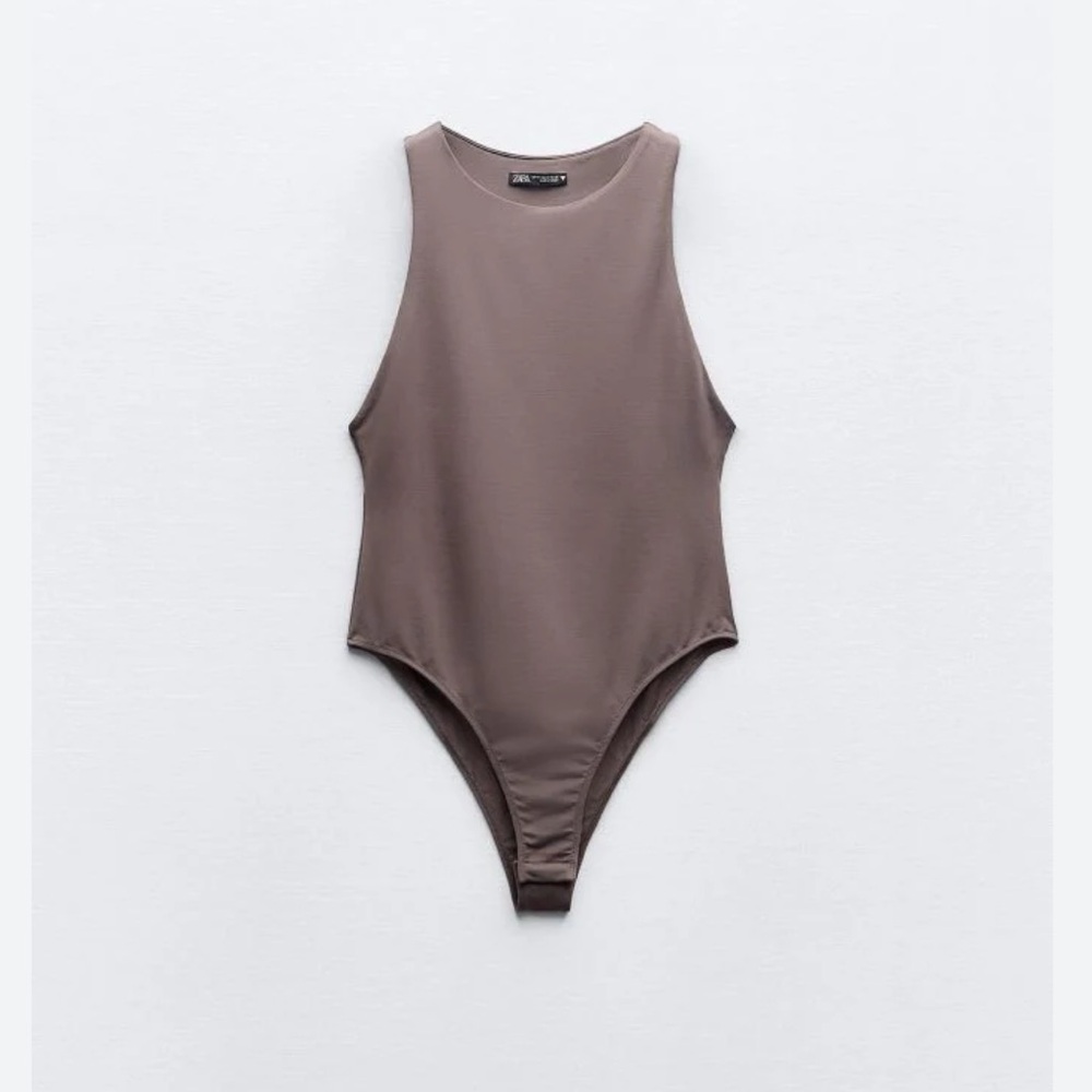 ZARA Women's polyamide Bodysuit